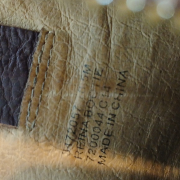 Frye Rich Brown Leather Ankle Booties Women's Sz 8.5 - Picture 11 of 12